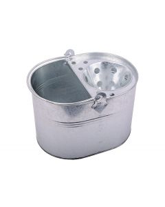 13 litre Galvanised Bucket with Wringer