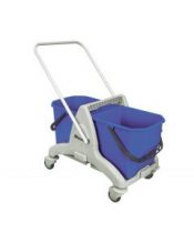 25l Double Bucket Mopping Trolley