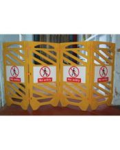 Safety Barrier Sign (Pair)