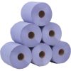 Centrefeed Blue Roll 2ply Embossed Better Absorbency - Contico.net