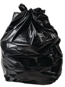 Refuse Sacks Strong Black Bin Bags on Roll -Everyday Black Bags- Contico.net