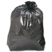 Refuse Sacks Strong Black Bin Bags on Roll -Everyday Black Bags